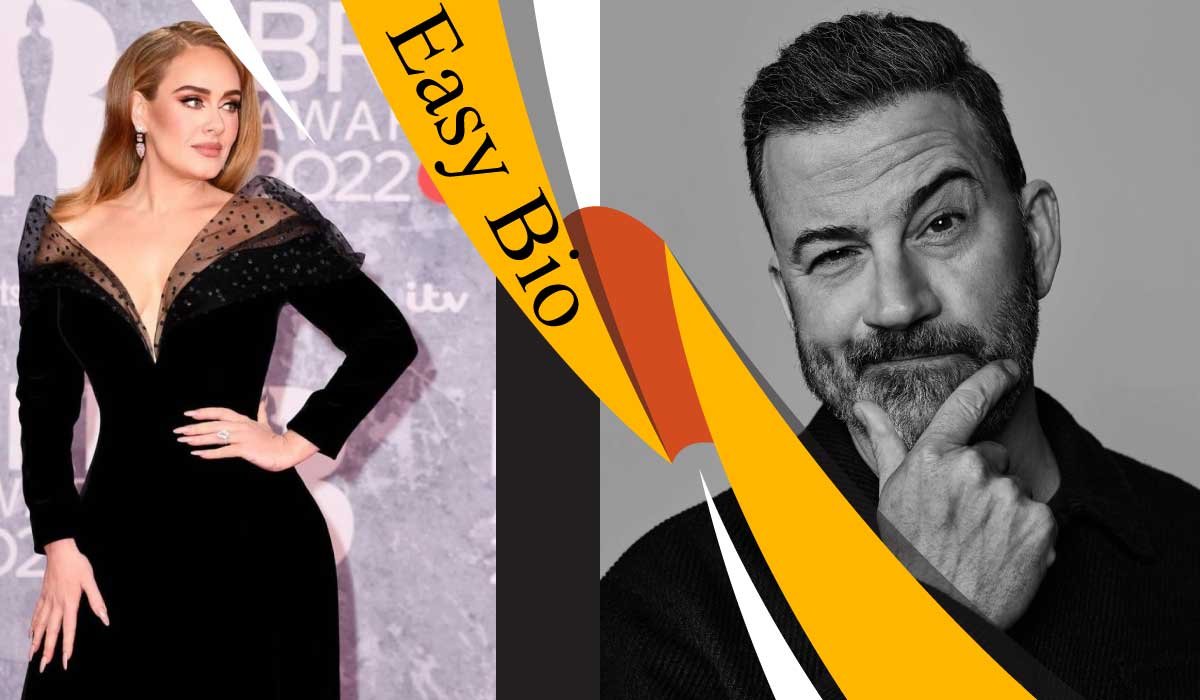 Adele and Jimmy Kimmel