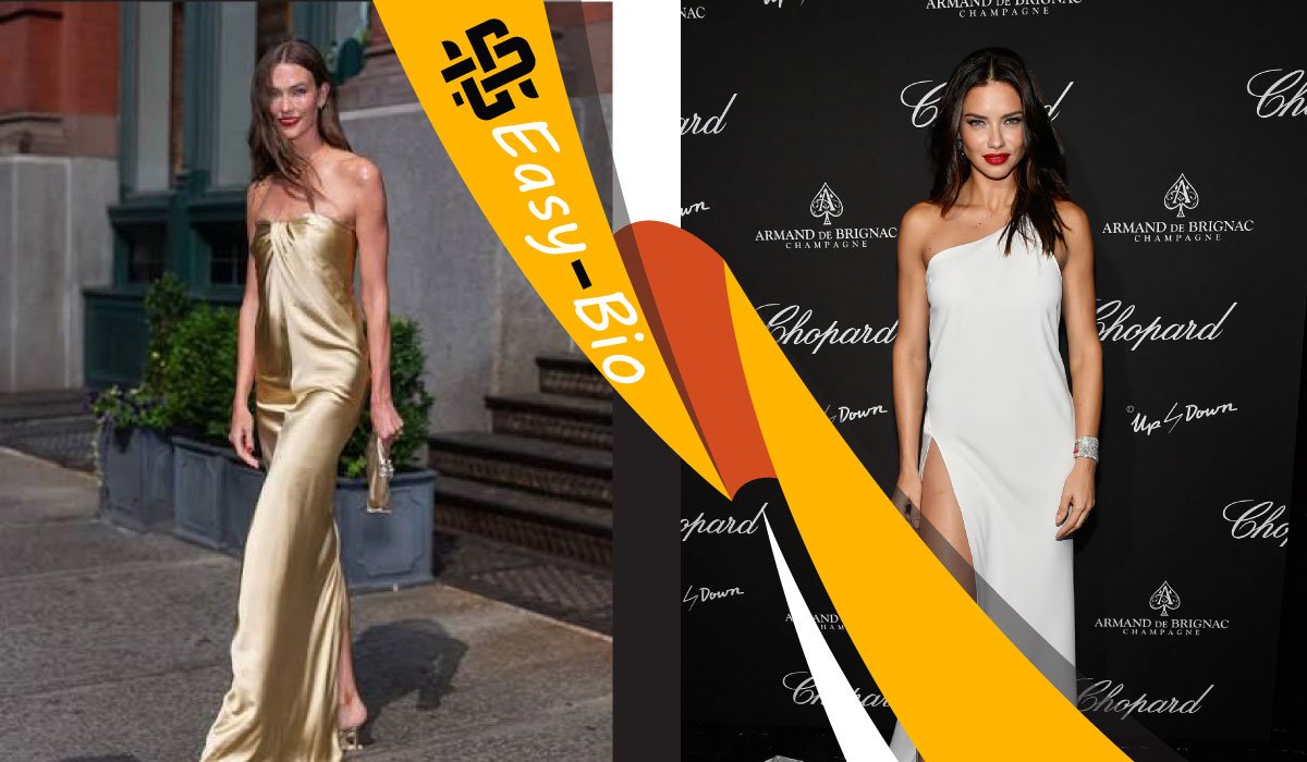 Karlie Kloss and Adriana Lima