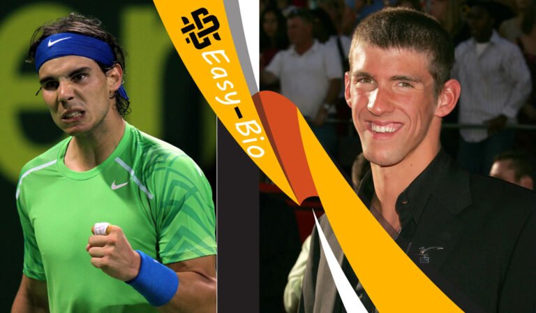 Rafael Nadal and Michael Phelps