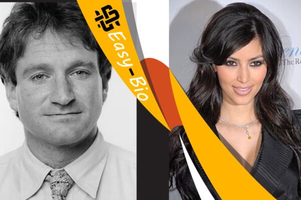 Robin Williams and Kim Kardashian