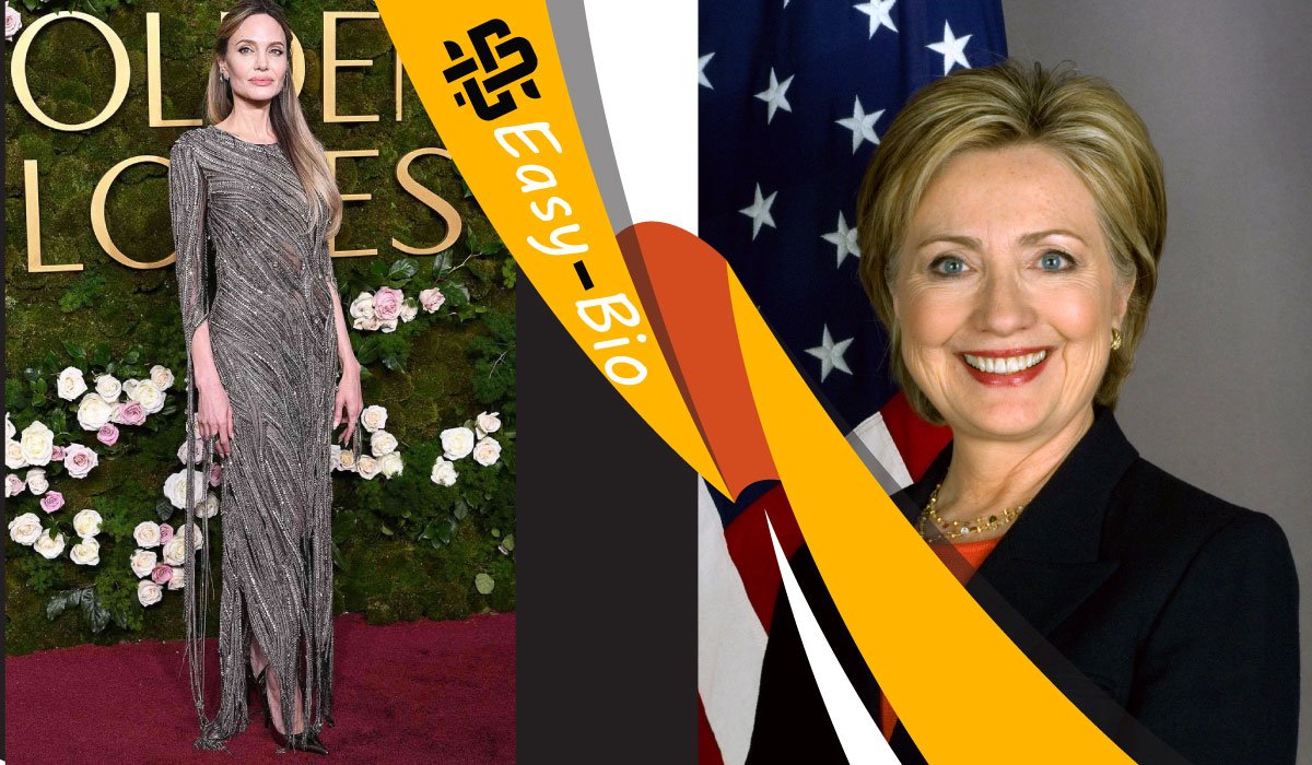 Angelina Jolie and Hillary Clinton
