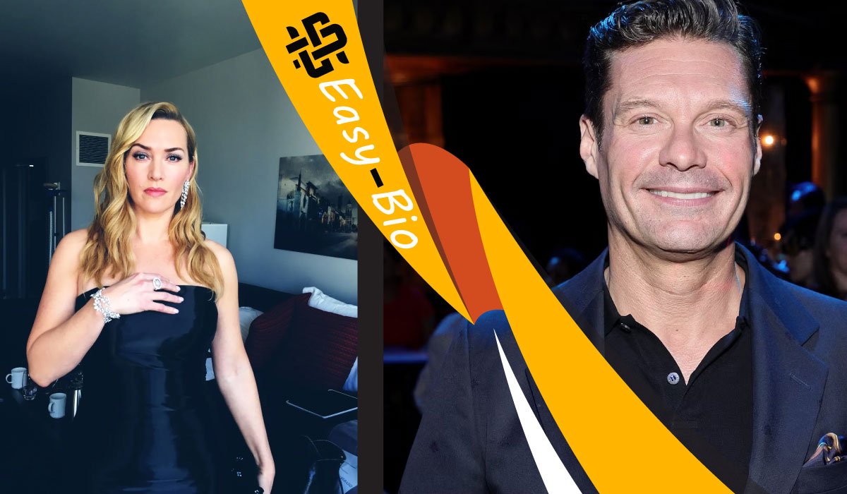 Kate Winslet and Ryan Seacrest