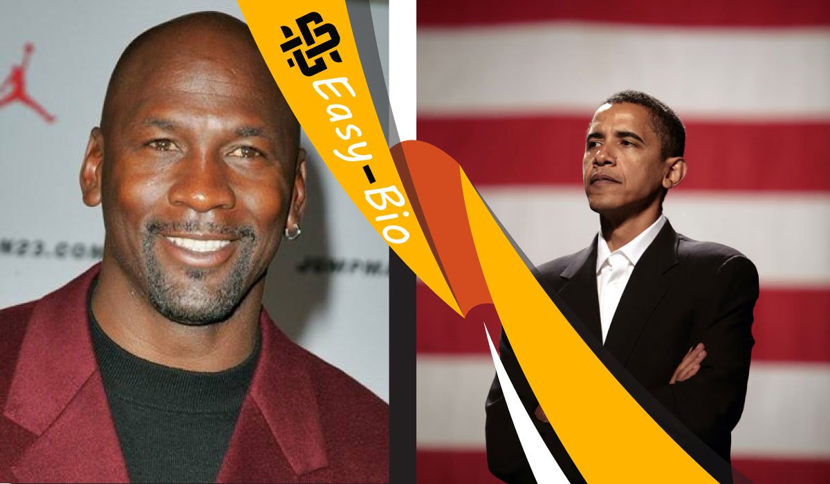 Michael Jordan and Barack Obama
