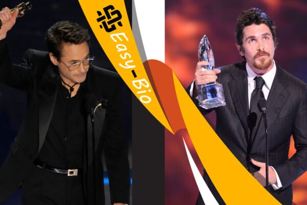 Robert Downey Jr. and Christian Bale