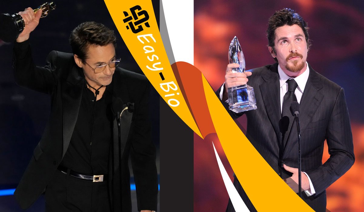 Robert Downey Jr. and Christian Bale