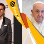 Ryan Reynolds and Pope Francis